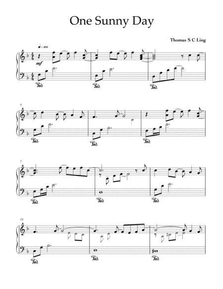 One Sunny Day Sheet Music