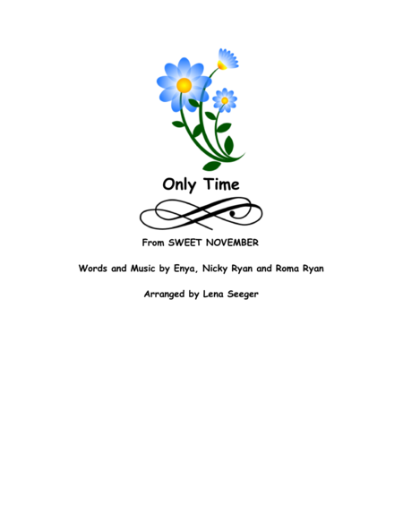 Only Time String Orchestra Sheet Music