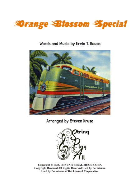 Orange Blossom Special For Two Violins Sheet Music