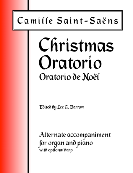 Oratorio De Nol Christmas Oratorio Alternate Accompaniment Sheet Music