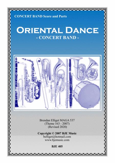 Oriental Dance Concert Band Score And Parts Pdf Sheet Music