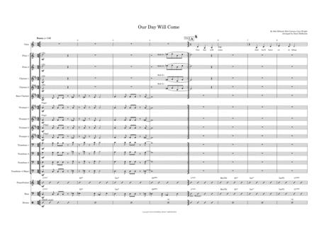 Free Sheet Music Our Day Will Come Female Vocal With Big Band Key Of C