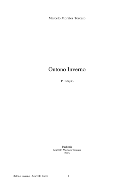 Outono Invero Sheet Music