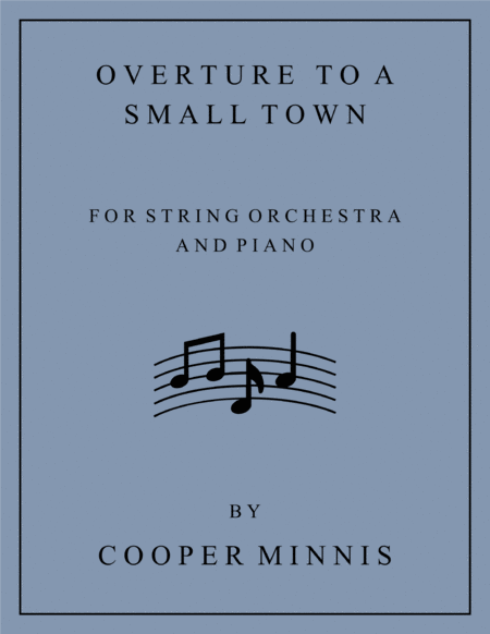 Overture To A Small Town Full Score Sheet Music