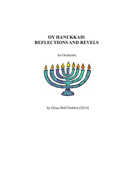 Free Sheet Music Oy Hanukkah Reflections And Revels