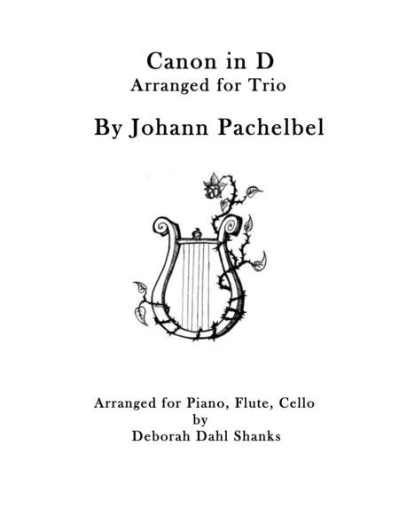 Free Sheet Music Pachelbel Canon In D For Trio