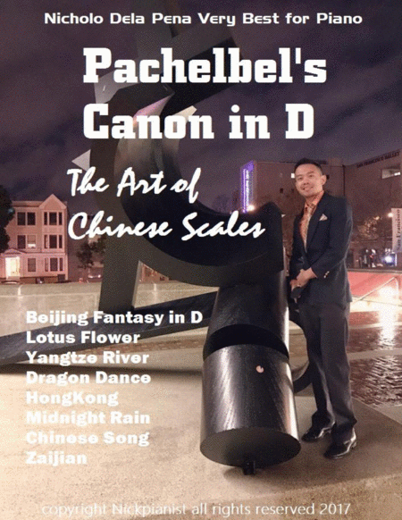 Free Sheet Music Pachelbels Canon In D The Art Of Chinese Scale