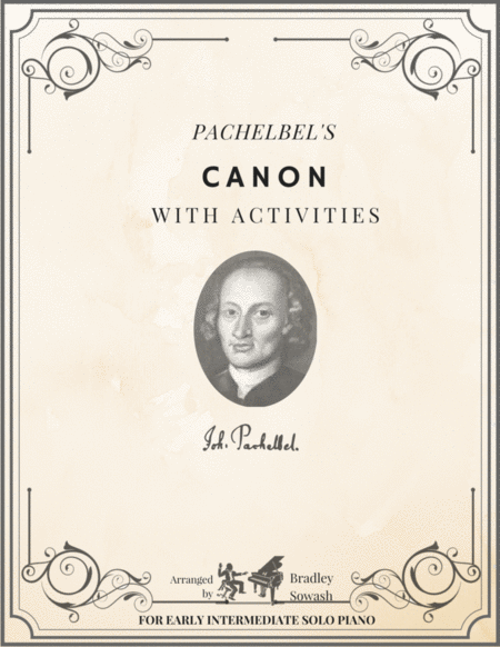 Free Sheet Music Pachelbels Canon With Activities