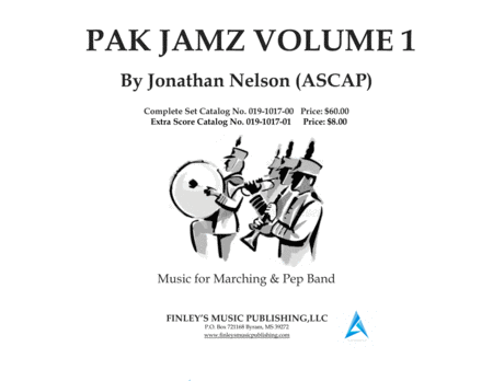 Free Sheet Music Pak Jamz Volume 1