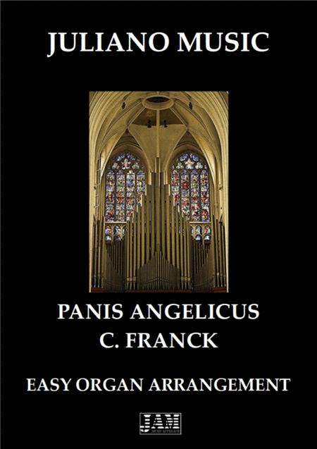 Panis Angelicus Easy Organ C Franck Sheet Music