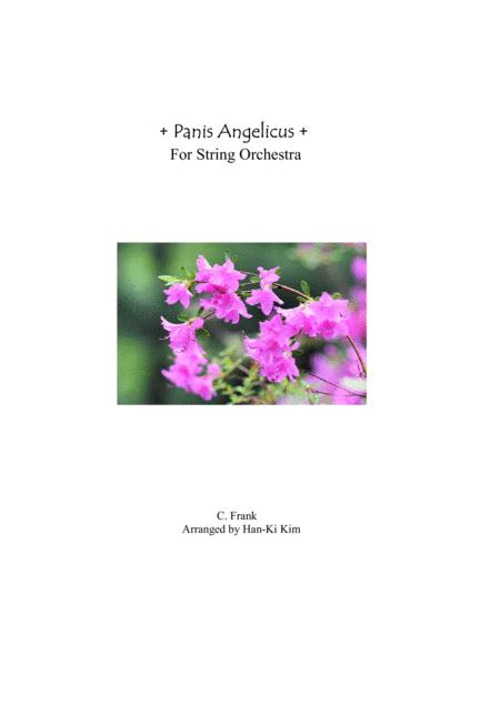 Free Sheet Music Panis Angelicus For String Orchestra