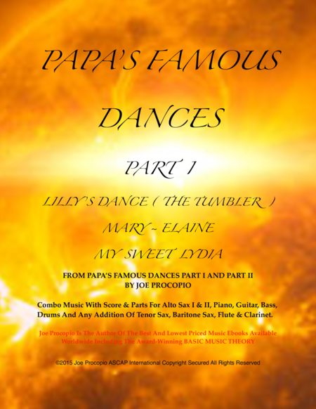 Papas Famous Dances Part 1 Sheet Music