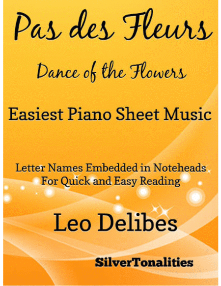 Free Sheet Music Pas Des Fleurs Dance Of The Flowers Easiest Piano Sheet Music