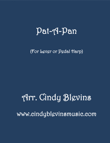 Pat A Pan Arranged For Lever Or Pedal Harp From My Book Winterscape Sheet Music