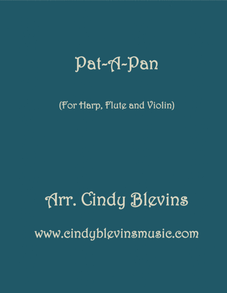 Pat A Pan For Harp Flute And Violin Sheet Music