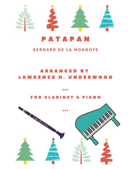 Free Sheet Music Patapan For Solo Clarinet