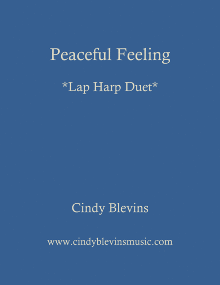 Free Sheet Music Peaceful Feeling An Original Lap Harp Duet