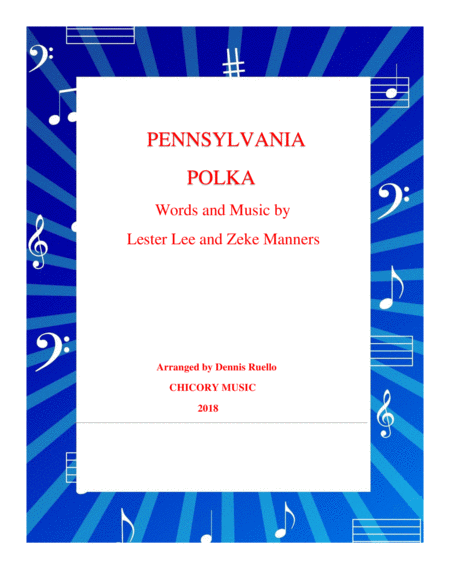 Pennsylvania Polka German Band Oktoberfest Sheet Music