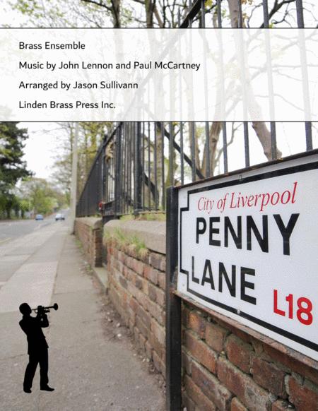 Free Sheet Music Penny Lane For Brass Ensemble