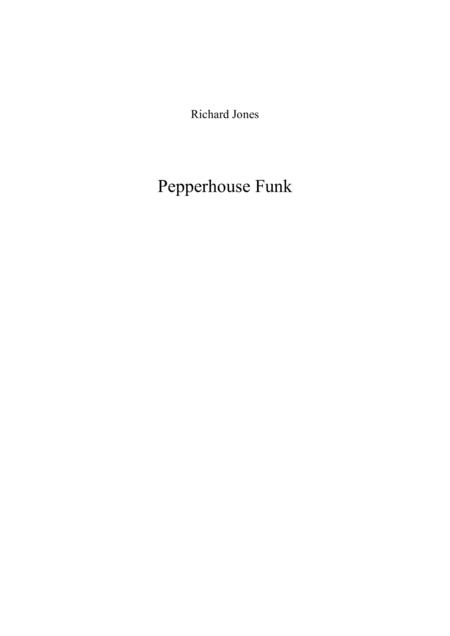 Pepperhouse Funk For Brass Band Sheet Music