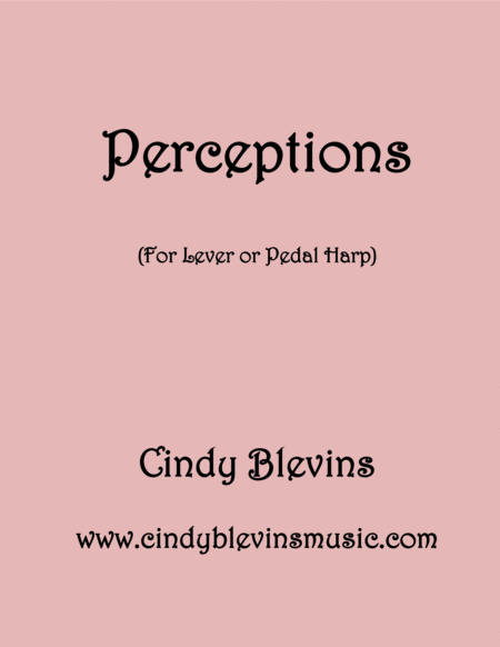 Perceptions Solo For Lever Or Pedal Harp Sheet Music