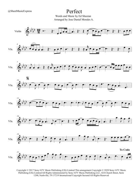 Free Sheet Music Perfect For Violin