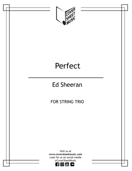 Perfect String Trio Sheet Music