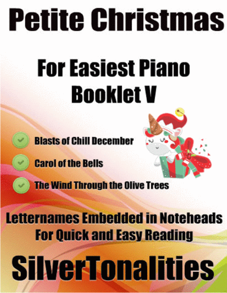 Free Sheet Music Petite Christmas For Easiest Piano Booklet V