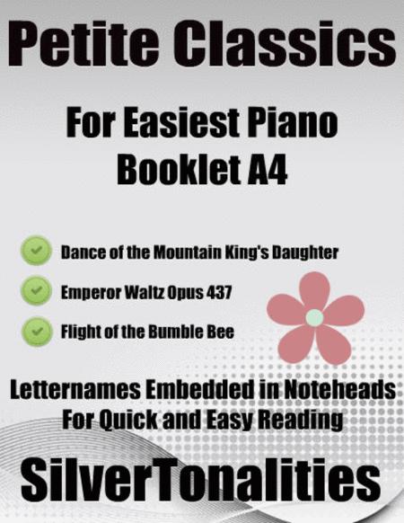 Free Sheet Music Petite Classics For Easiest Piano Booklet A4