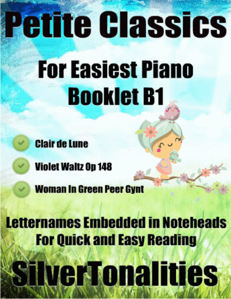 Free Sheet Music Petite Classics For Easiest Piano Booklet B1