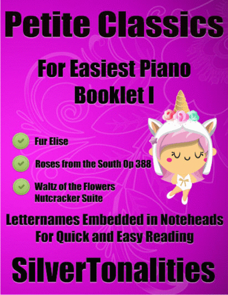 Free Sheet Music Petite Classics For Easiest Piano Booklet I
