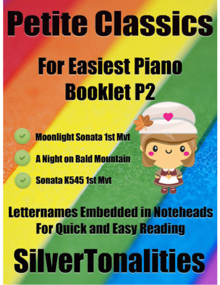 Free Sheet Music Petite Classics For Easiest Piano Booklet P2