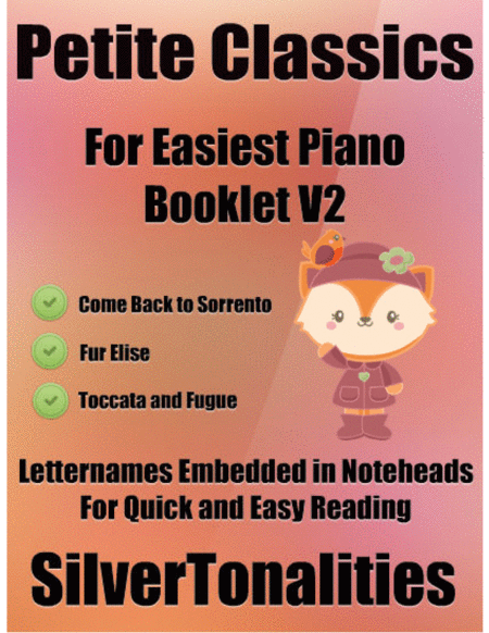 Free Sheet Music Petite Classics For Easiest Piano Booklet V2