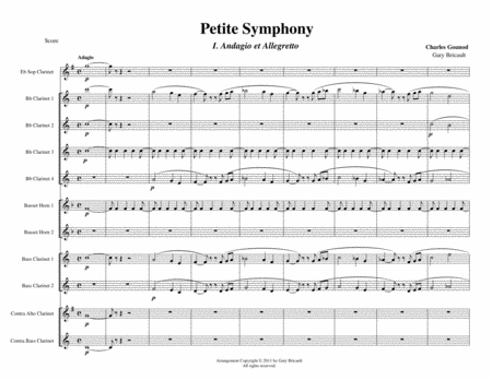 Free Sheet Music Petite Symphony