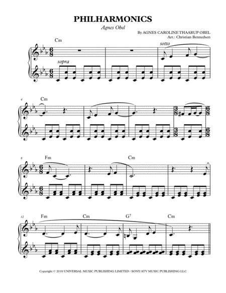 Free Sheet Music Philharmonics