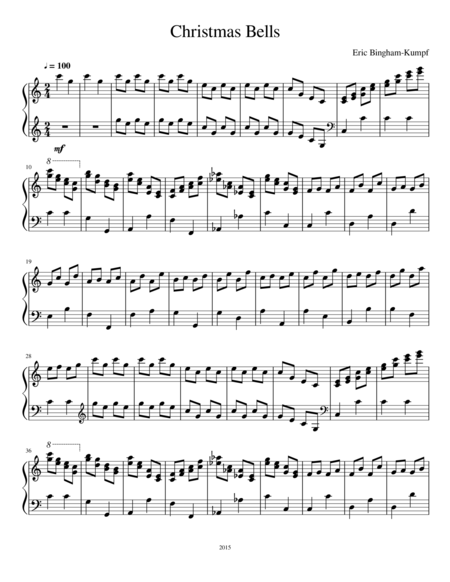 Piano Christmas Sheet Music