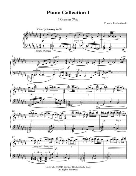 Free Sheet Music Piano Collection 1