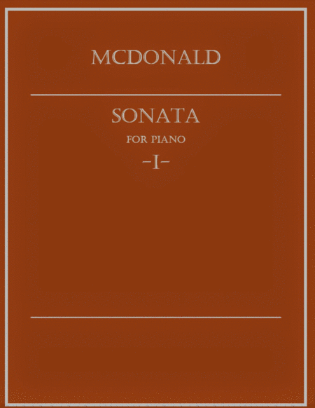 Piano Sonata In C Major Sheet Music