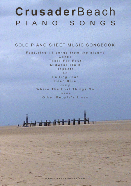 Piano Songs Crusaderbeach Piano Solo Songbook Sheet Music