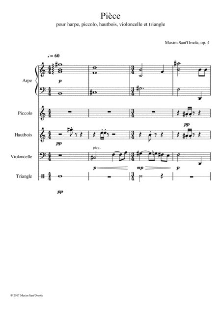 Free Sheet Music Pice