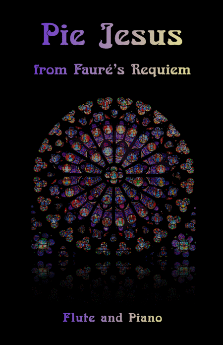 Pie Jesus From Faurs Requiem For Flute And Piano Sheet Music