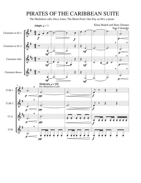 Pirates Of The Caribbean Suite Sheet Music