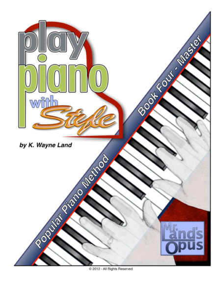 Free Sheet Music Play Piano With Style Book 4 Master