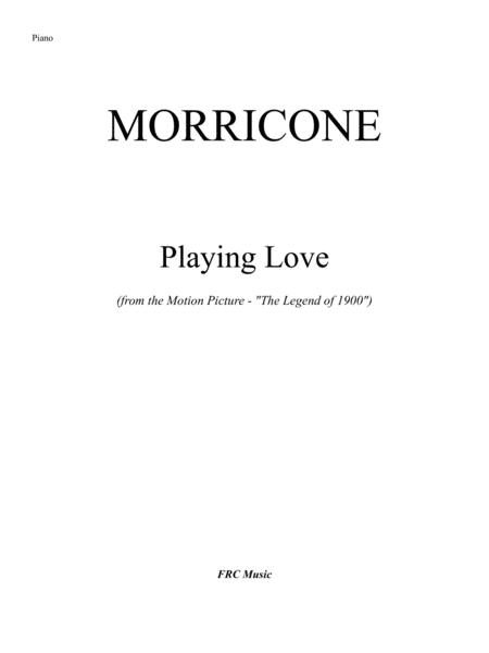 Free Sheet Music Playing Love From The Motion Picture The Legend Of 1900
