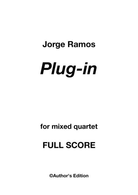 Plug In For Mixed Quartet Sheet Music