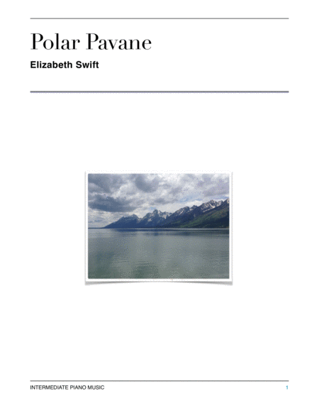 Free Sheet Music Polar Pavane