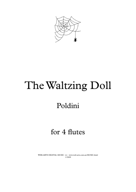 Free Sheet Music Poldini Poupee Valsante The Waltzing Doll