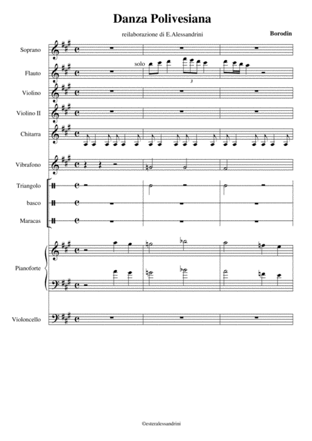 Polivesian Dance Andantino Sheet Music