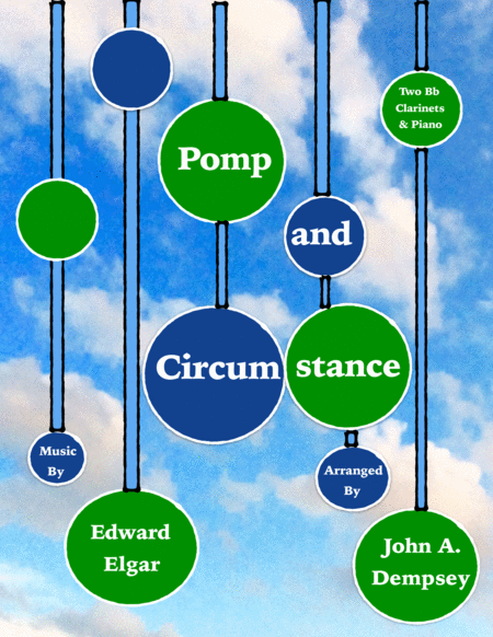 Pomp And Circumstance Trio For Two Clarinets And Piano Sheet Music