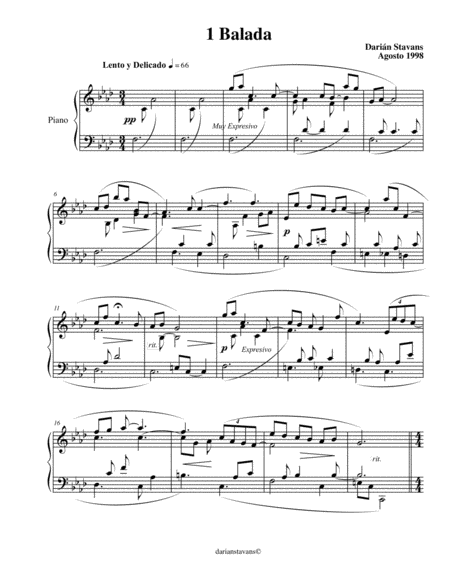 Free Sheet Music Potica